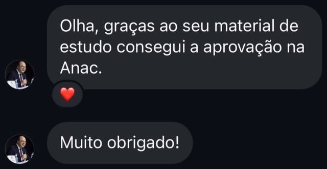 Print de depoimento de aluno(a) sobre os resumos