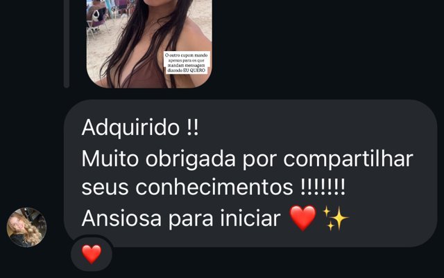 Print de depoimento de aluno(a) sobre os resumos